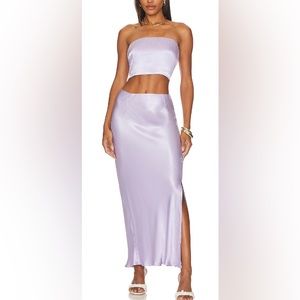SNDYS - X Revolve Angel Top (M) & X Revolve Angel Skirt (M)
Color: Lilac